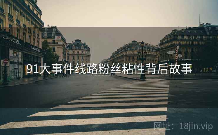 91大事件线路粉丝粘性背后故事