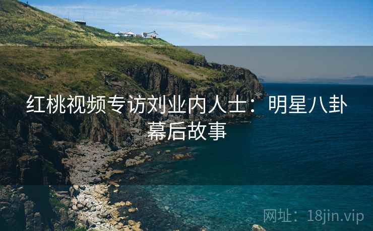 红桃视频专访刘业内人士：明星八卦幕后故事
